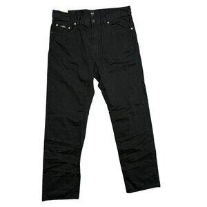 Hugo Boss Nebraska Twill Cotton Pants Black 34x32
